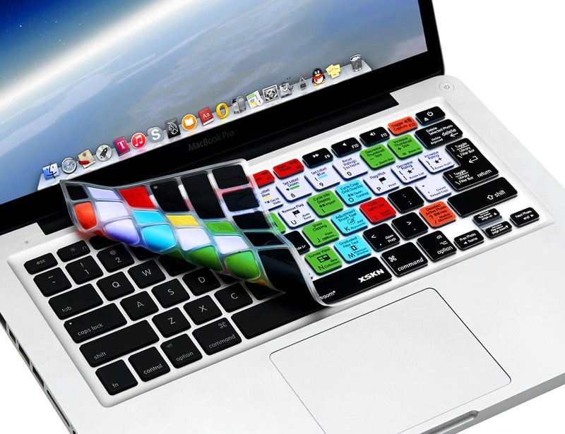 XSKN Adobe Lightroom Shortcuts Keyboard Skin Hot Keys LR Keyboard Cover for MacBook Air 13 & MacBook Pro 13 15 17, Retina (US / European ISO Keyboard) - Image 4